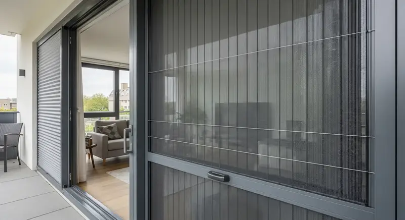 İncek Bölgesi Cam Balkon Sistemlerine Tam Uyumlu Sineklik Uygulamaları thumb